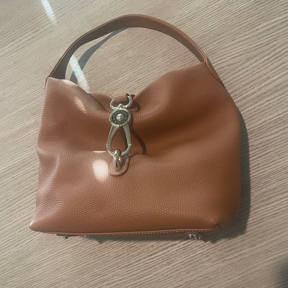 Dooney & Bourke Tan Leather Hobo Bag